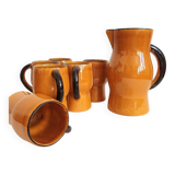 Vintage Vallauris ceramic service