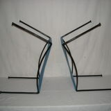Pair of footrests scoubidou from the 50s
