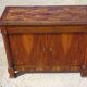 Empire style marquetry sideboard, 2 doors and 1 drawer