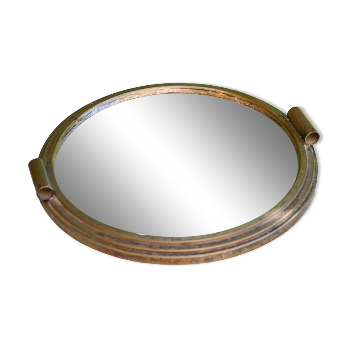 Vintage mirror tray