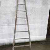 Painter's ladder, towel rack