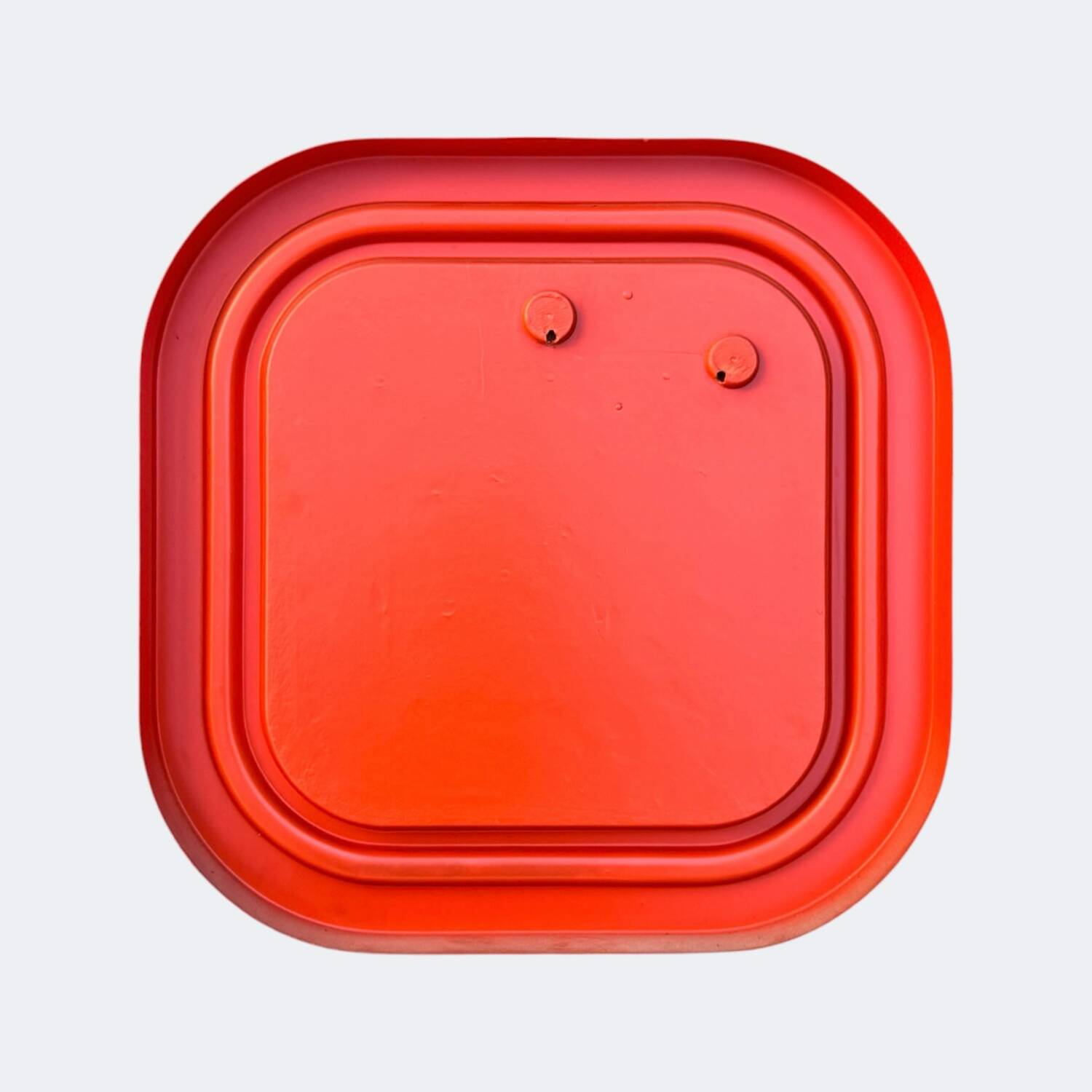 70s pop orange mirror