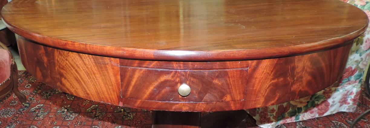 XIX century mahogany tripod table
