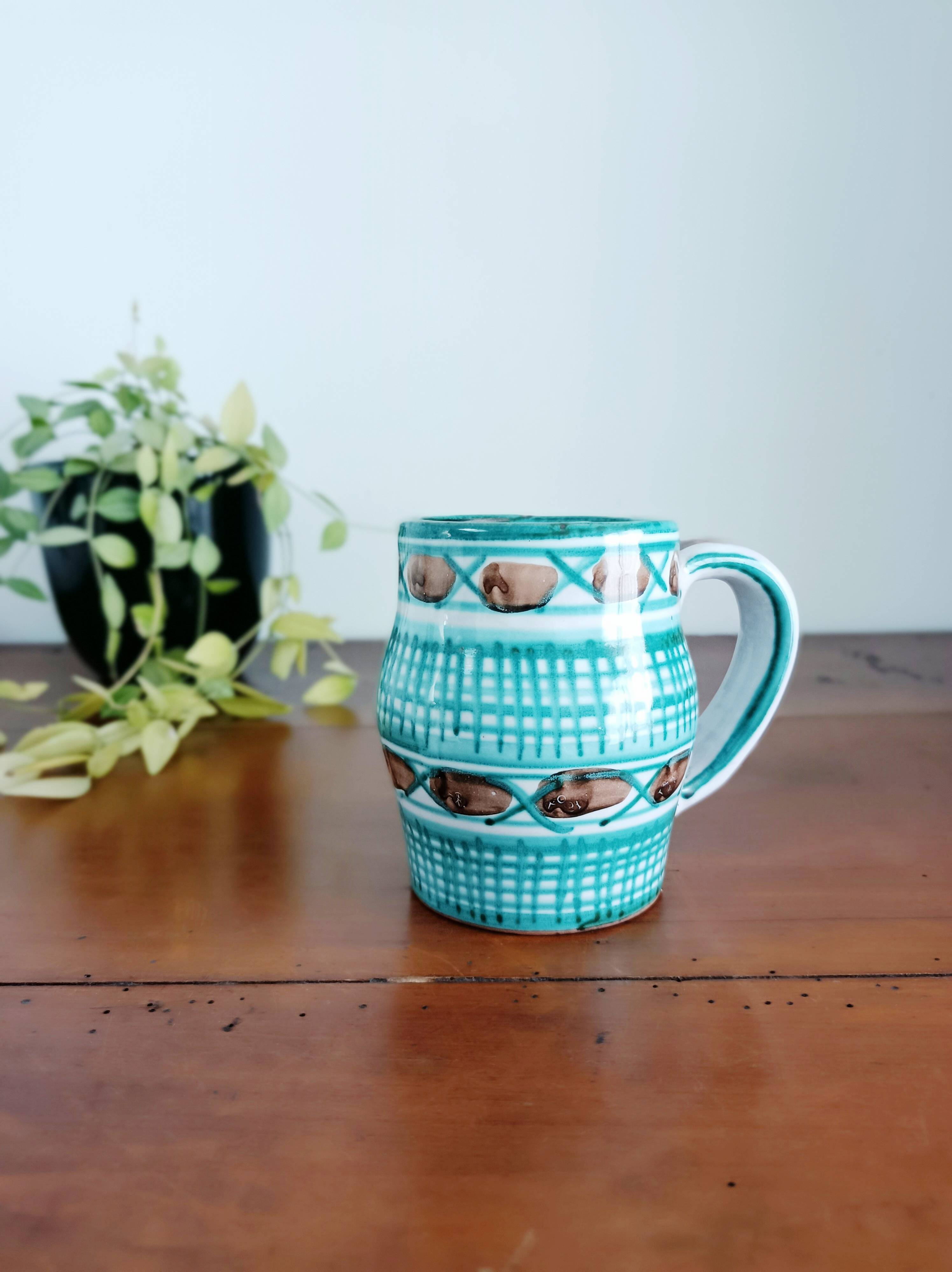 Robert Picault mug, cup, Vallauris