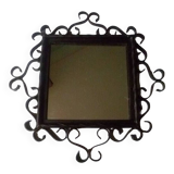 Miroir en fer forgé