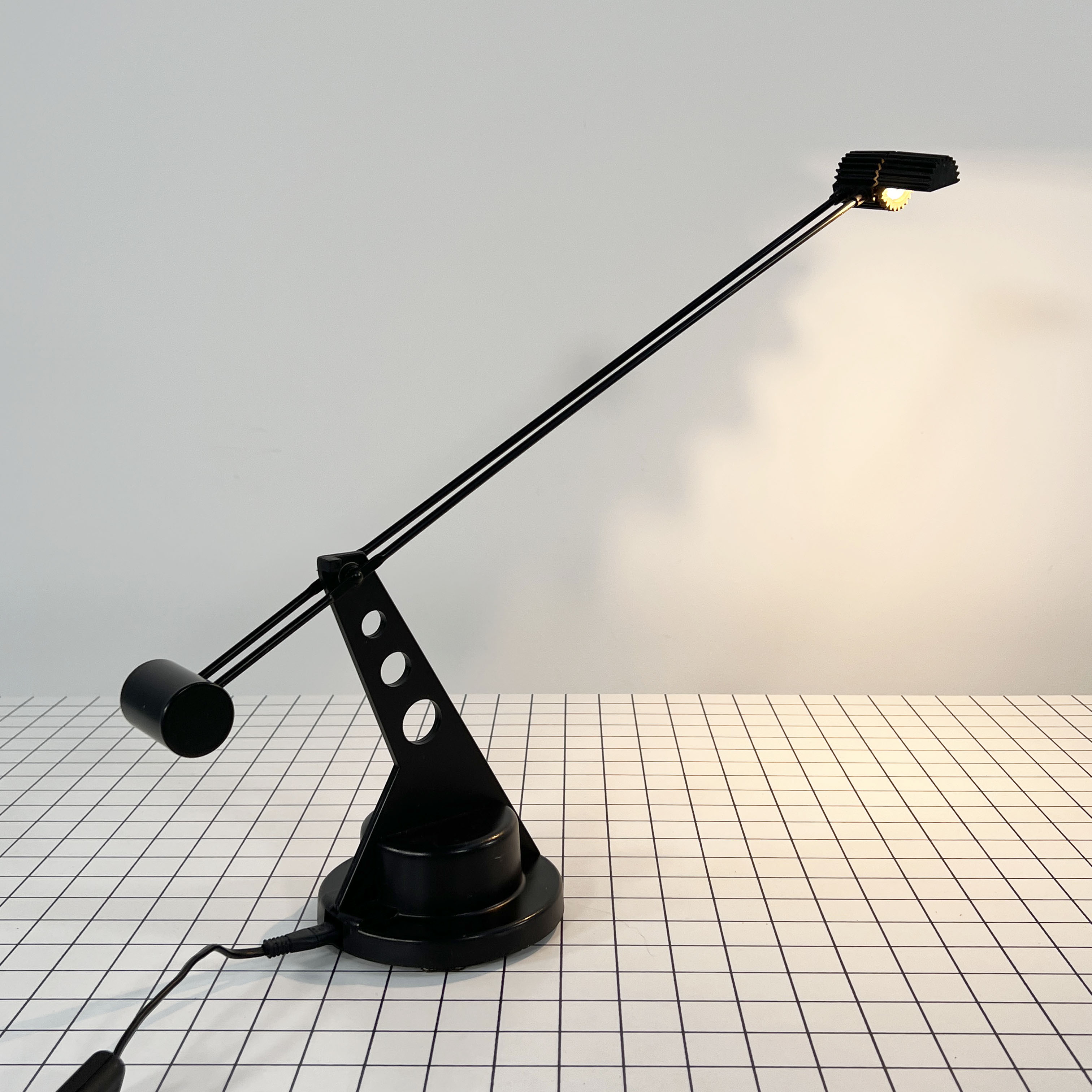 Minimalist Adjustable Desk Lamp by Luxo, 1980