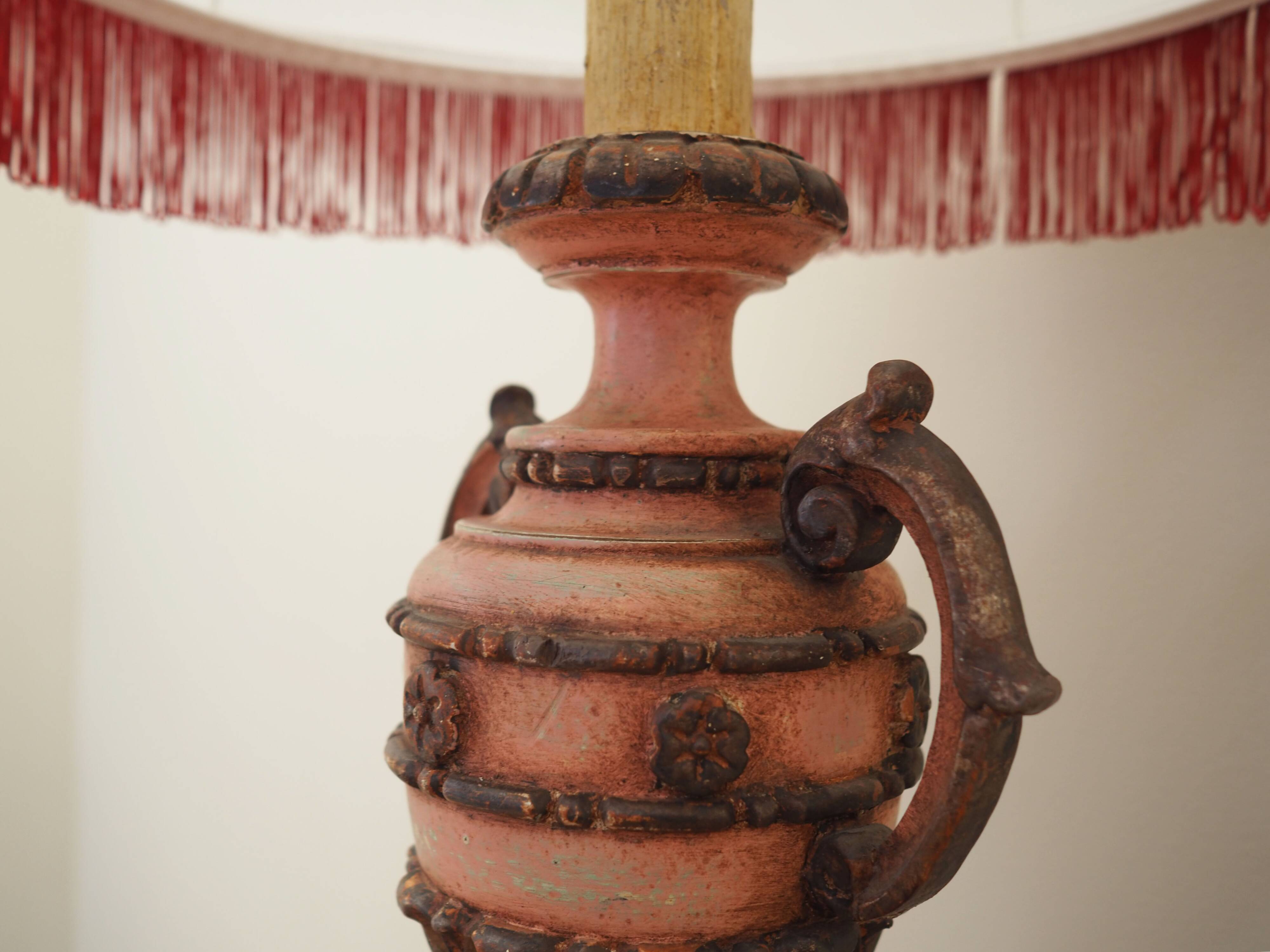 Ceramic lamp, Danish design, 1970s, production: Denmark