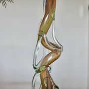Large soliflore vase made of blown Murano glass, Venetian style, 1970s.