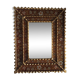 Glass glazing beads mirror decorated 51x40cm