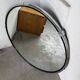 Round metal mirror 1970