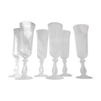 Set of 6  flutes