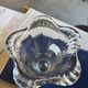 Tulip vase in Daum crystal from the 1960s.