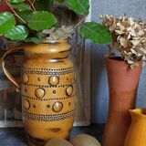 Vintage French ceramic vase 50s