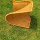 chaise en rotin style Verner Panton