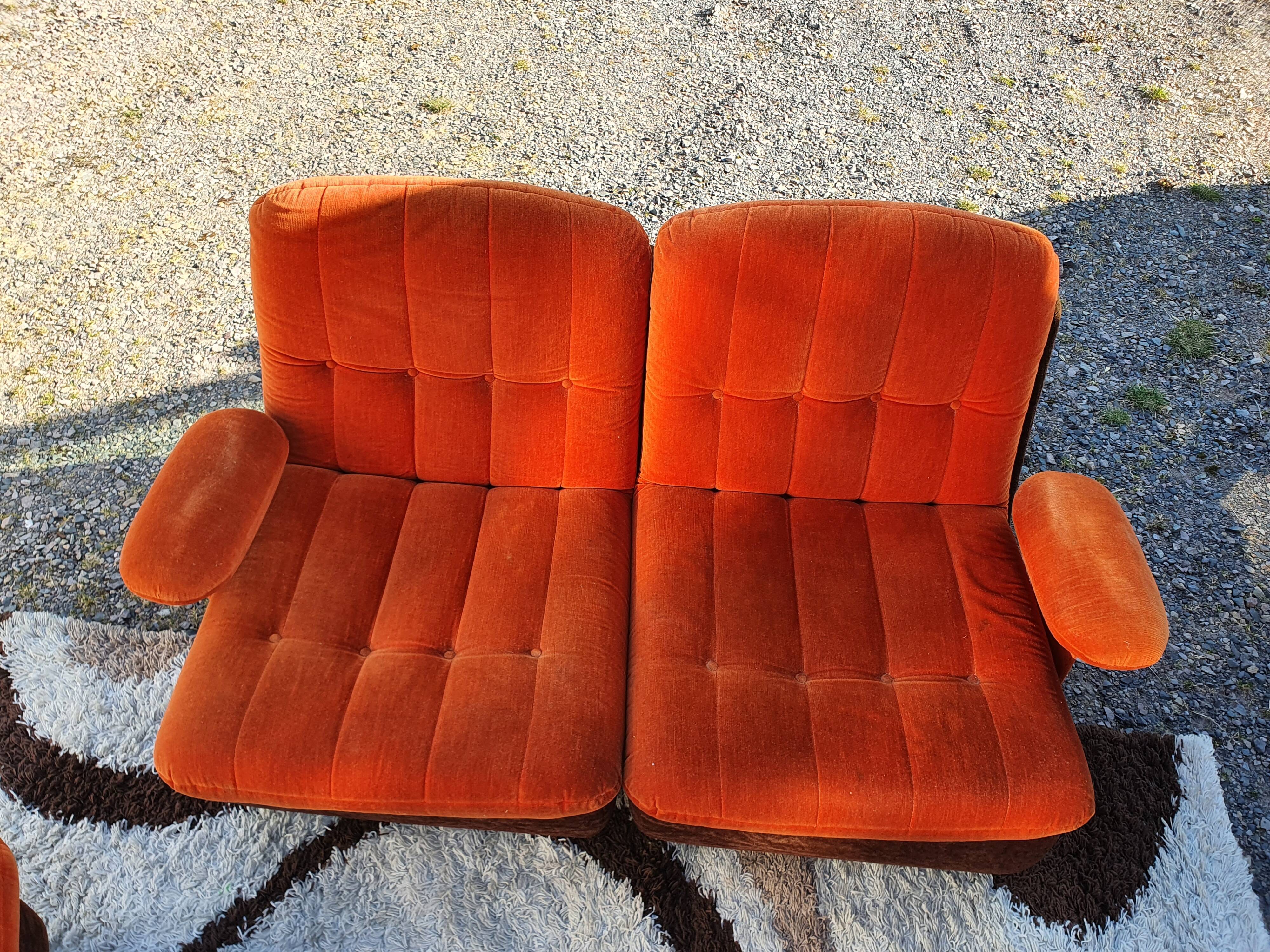 4 modular velvet heaters year 60/70