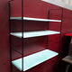 Golden Tomado shelf and white trays 1970