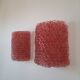 Pair of pink glass sconces 70-80s