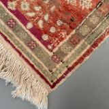Vintage turkish oushak rug 150x86 cm carpet