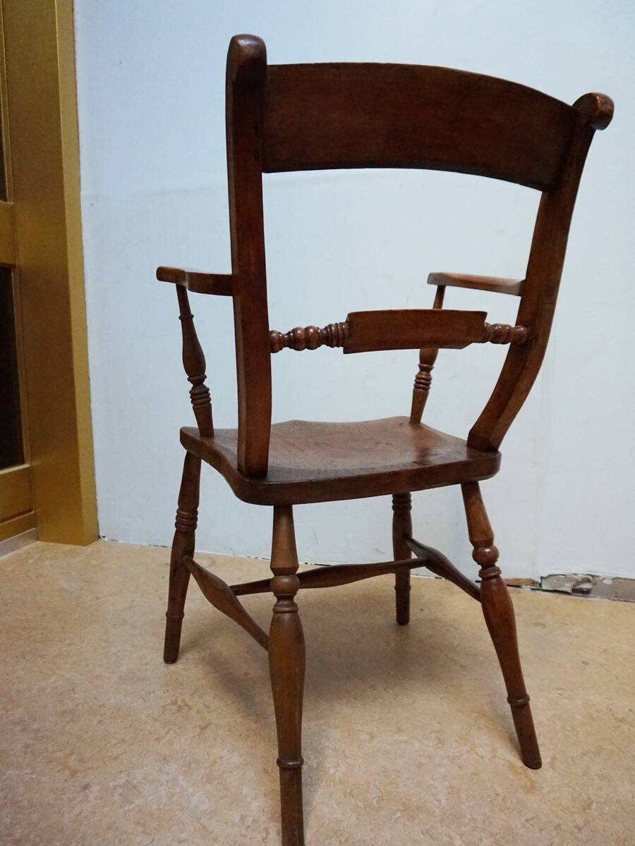 Antique Oxford Windsor chairs, 1850s set of 5