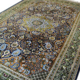 Authentic Persian carpet kork Ghom 205cm x 140cm