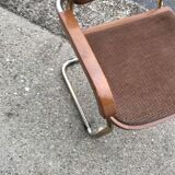 Ensemble table et chaise Cesca de Marcel Breuer