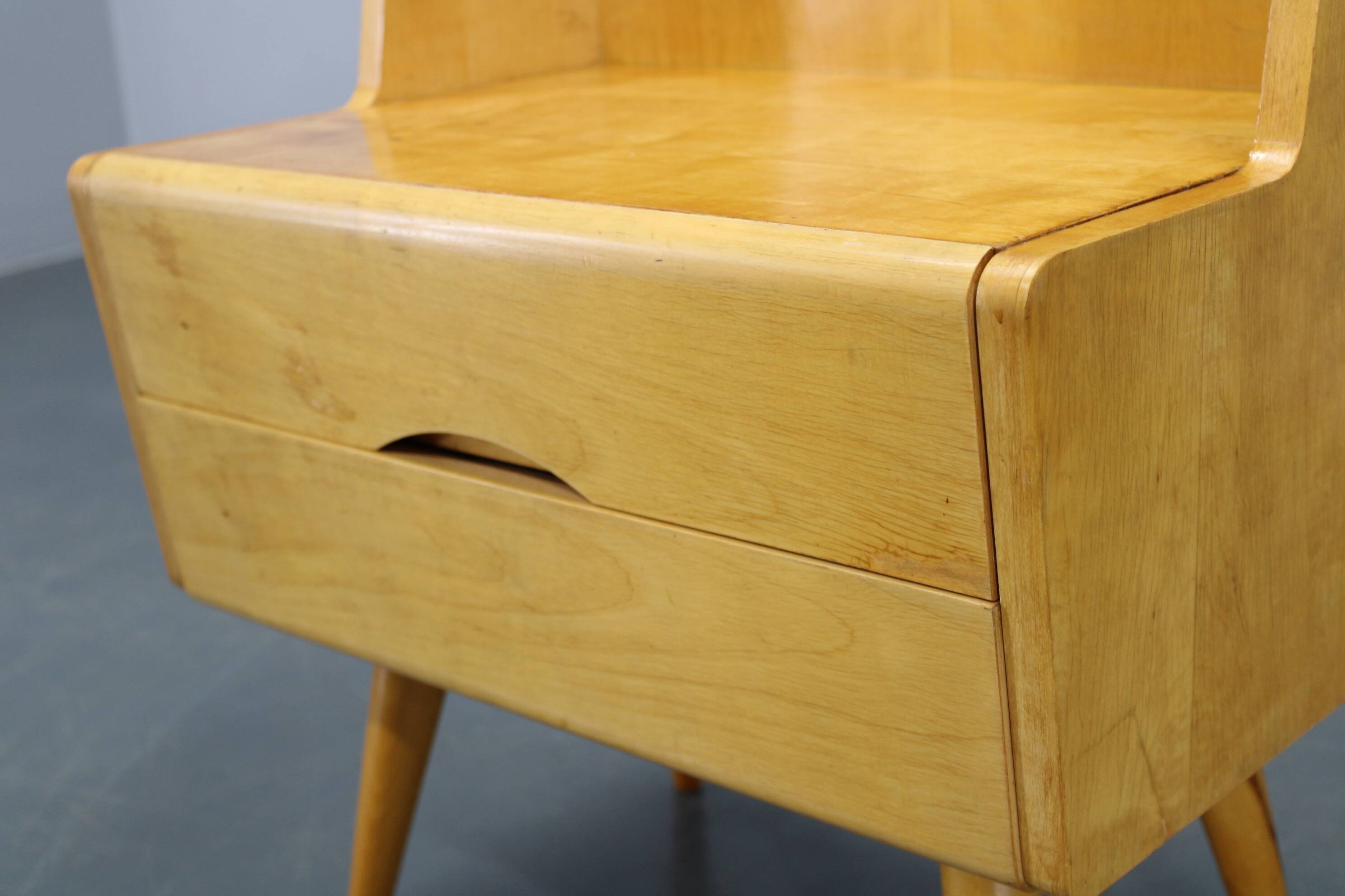 1960s Pair of Night Stands with, Czechoslovakia
