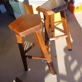 Vintage brutalist stool
