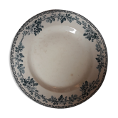 Round dish earthen railway "Guadeloupe"
