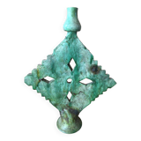 Tamegroute pottery candle holder
