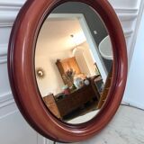 Round plastic mirror 70s