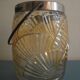 antique french biscuit tin bucket art deco fans 30s