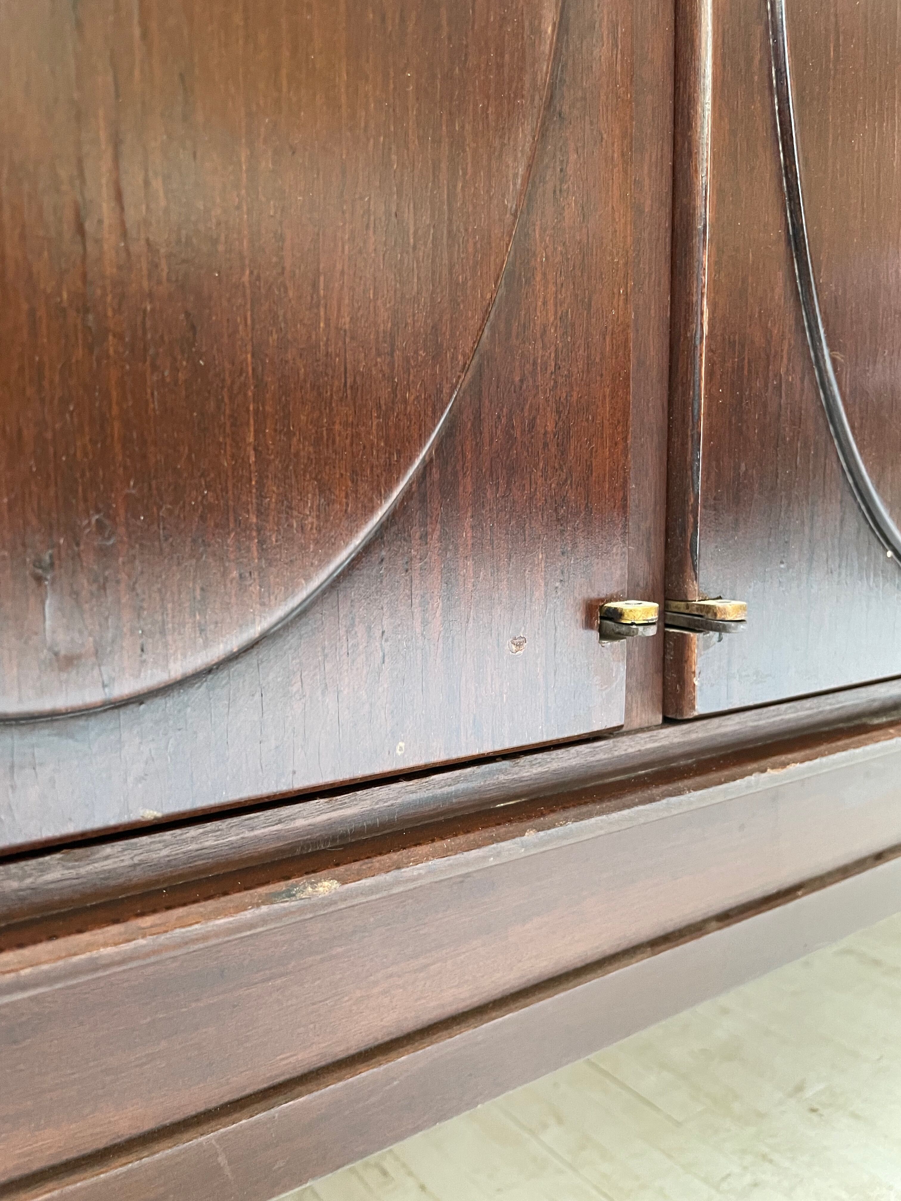 Walnut row Roche Bobois 240 cm