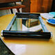 Art deco mirror tray