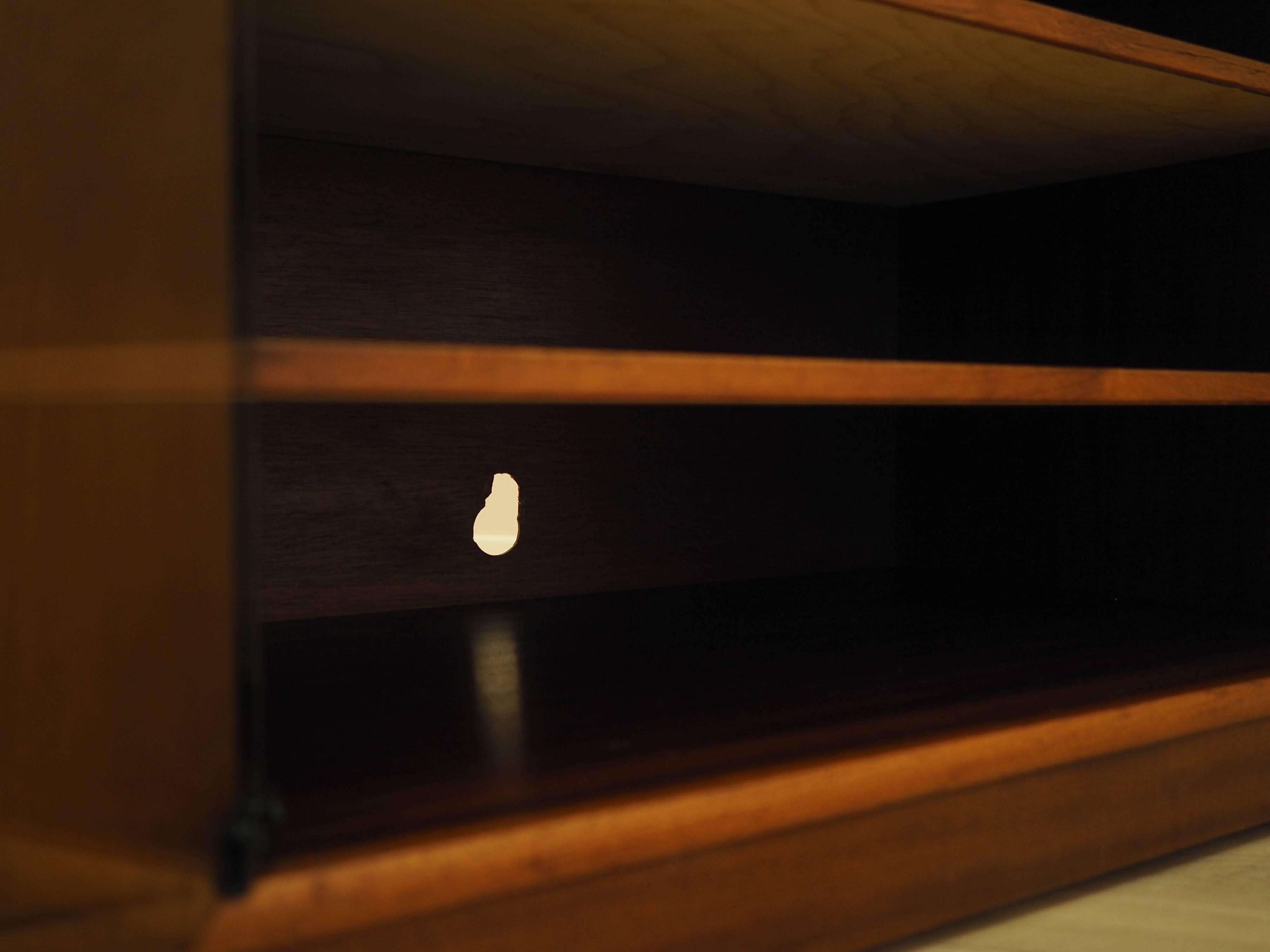 TV cabinet on wheels, Danish design, 1980s, made in Denmark