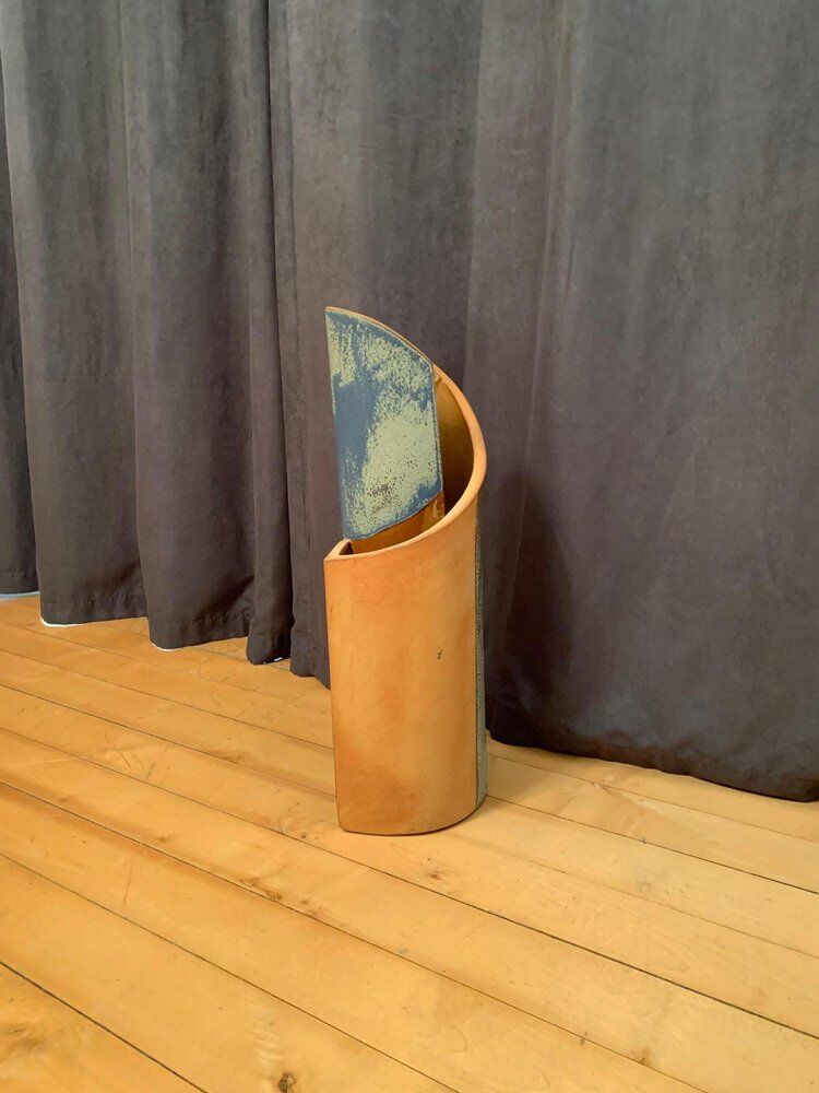 Large ceramic floor vase, 2000s