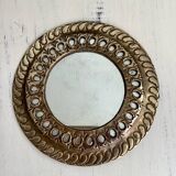 4 miroirs en laiton