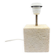 Square lamp foot in natural Gard stone