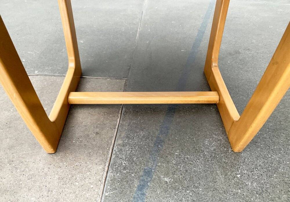 Set of German sled chairs from the mid-century, 1960s.