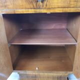 Art Decò Bedsides in Walnut