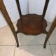 Napoleon III Mahogany and Marble Healing 20th Century Leg Tablet