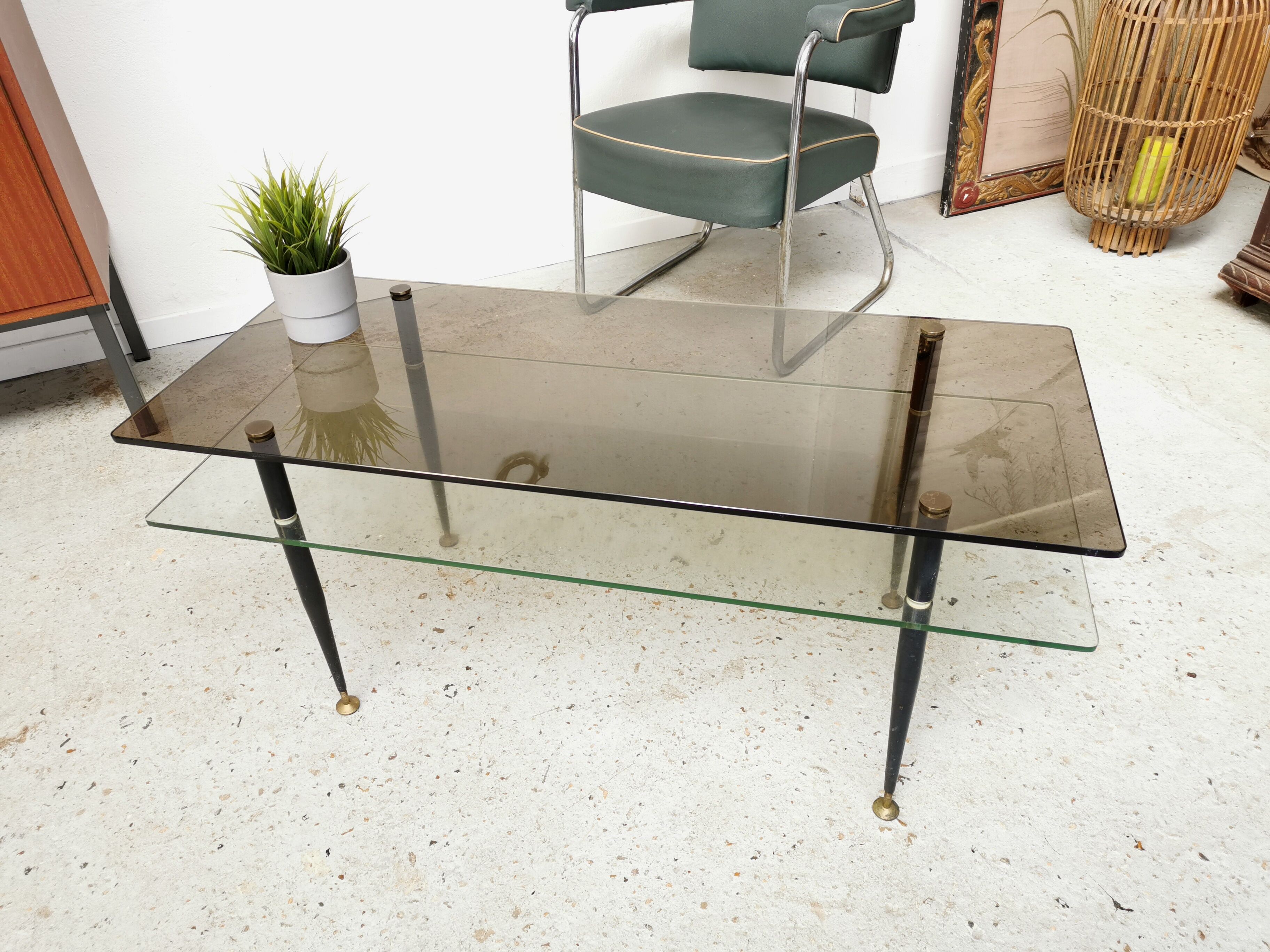 Vintage modernist coffee table 1950