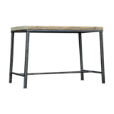 Small table in wood and metal