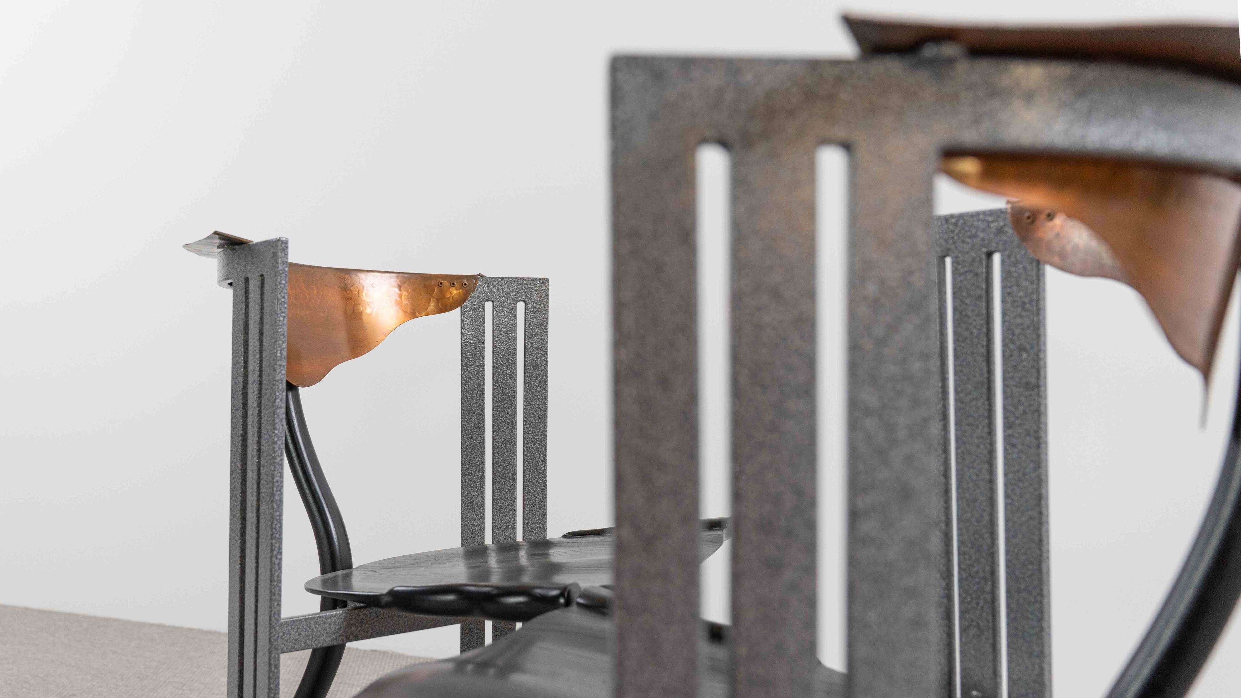 Pair Ota Otanek Chairs by Borek Sipek fort Vitra