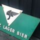 Enseigne publicitaire de bière