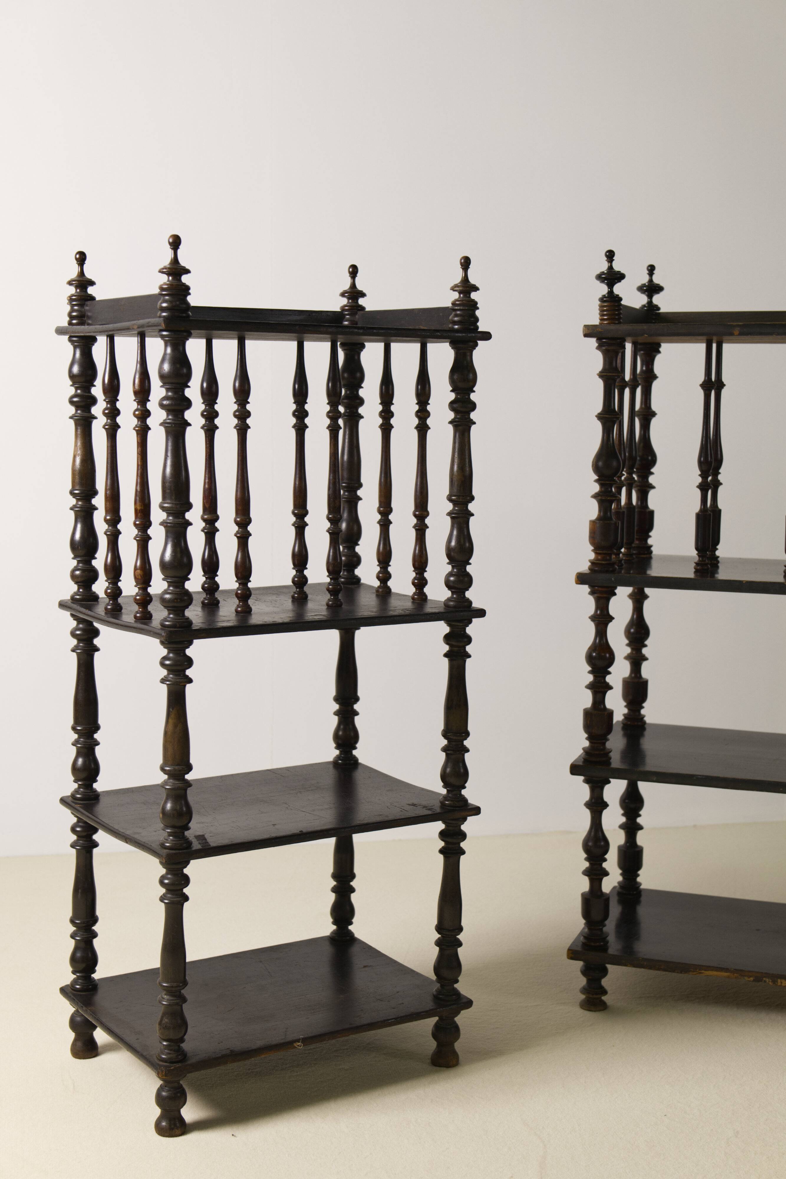 Paire de cabinets à partitions de Napoléon III