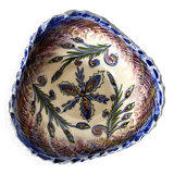 Empty pocket in Rochefort earthenware signed Leray