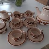 Vintage Gien Copenhagen coffee set
