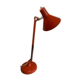 Lampe de bureau vintage orange Luxo