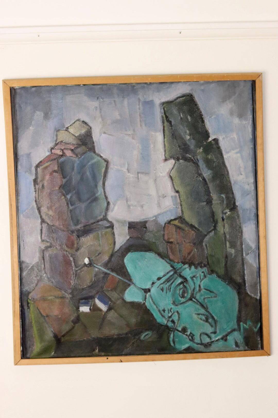 "Cubist Composition" by Marta Larsen