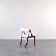Teak & Boucle Chairs Model 31 by Kai Kristiansen for Schou Andersen, 1960s,
